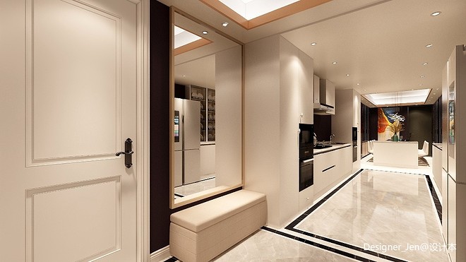 爱情公寓跑道房装修案例-23