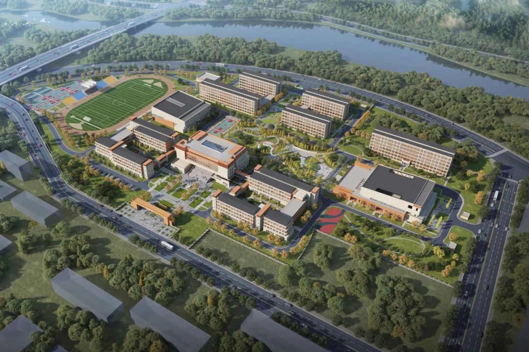 龚正率上海市代表团考察上海建工七建集团青海果洛海东中学项目-10