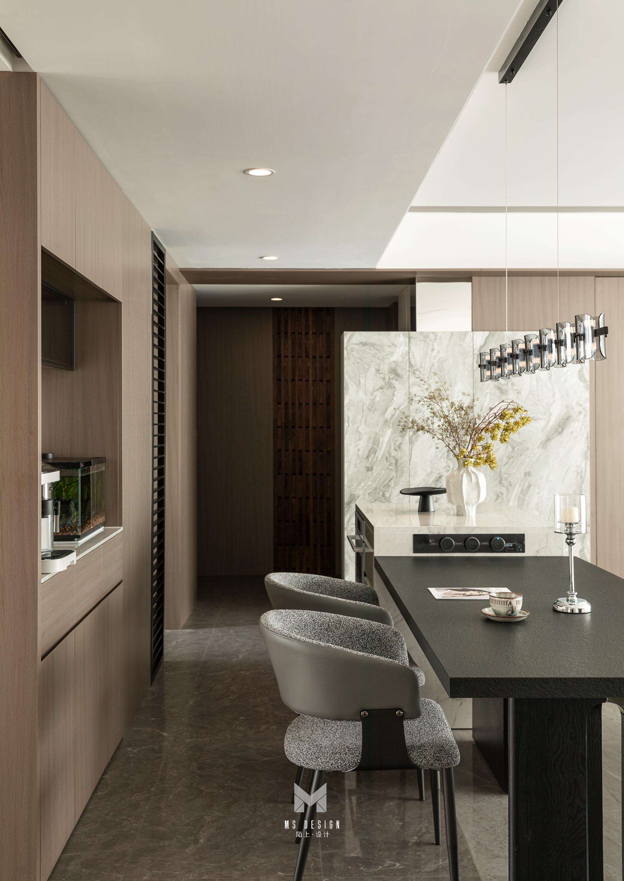 165㎡绿城春知海棠精装改造丨陌上设计-9