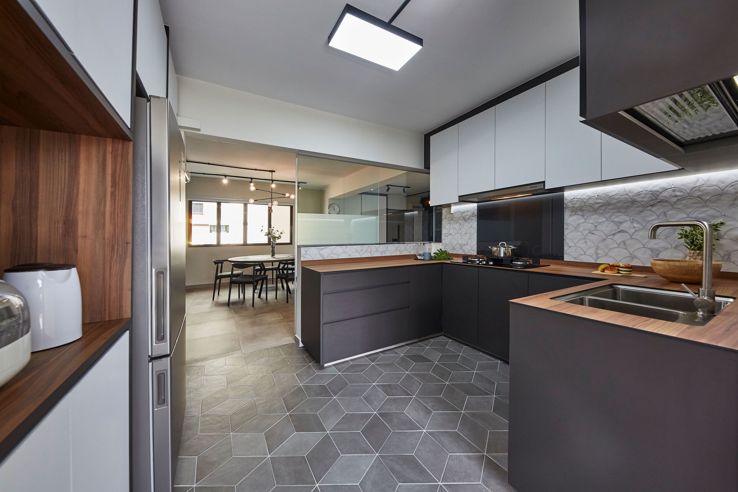 853 Hougang Central 住宅及商业室内设计项目丨新加坡丨The Interior Lab-12