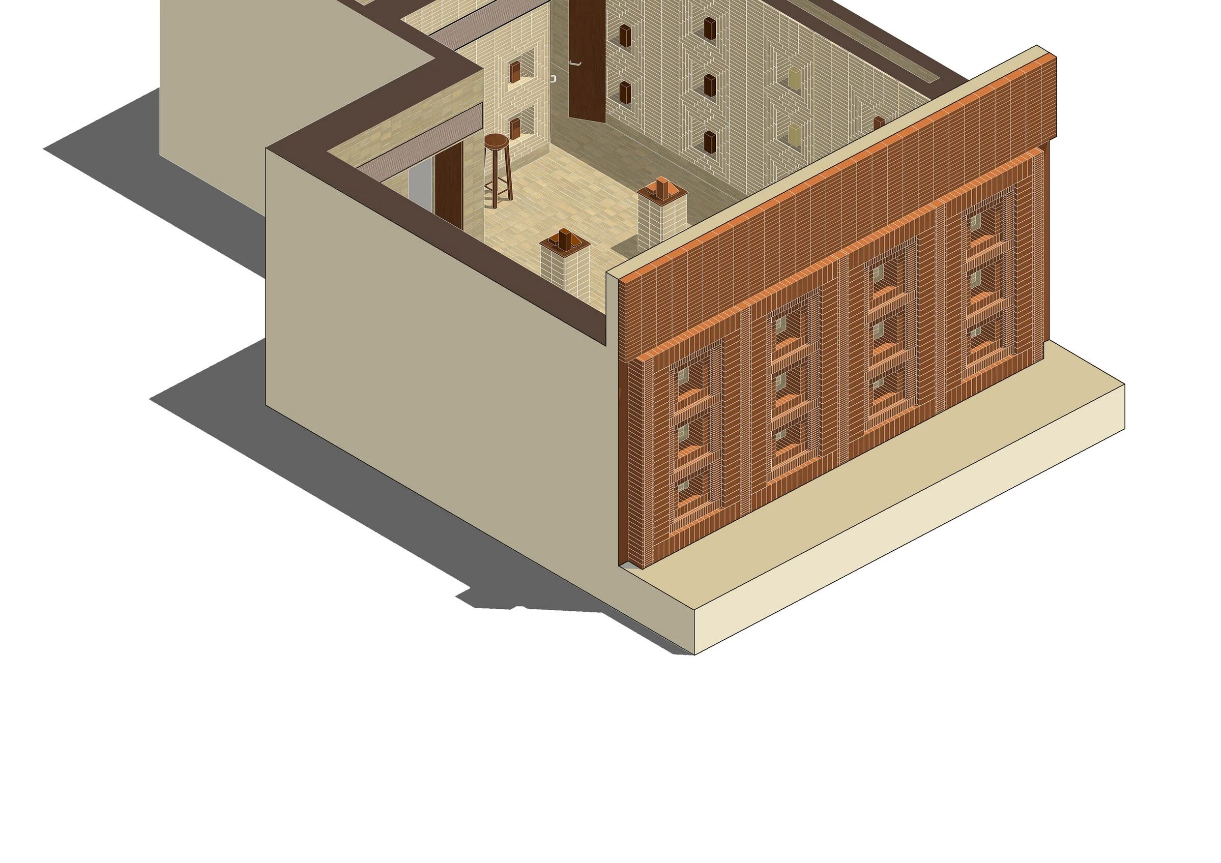 砖砌体丨印度新德里-47