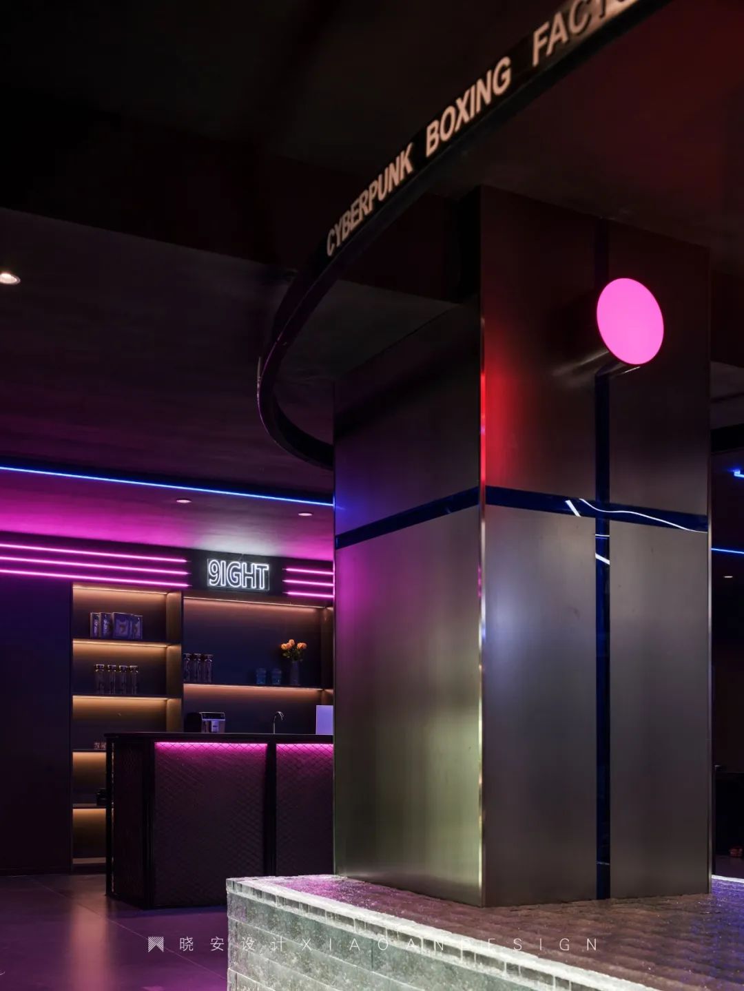 91GHT 健身房 · 运动与艺术的视觉盛宴丨晓安设计-6