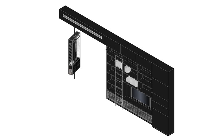 特拉维夫 44 平米公寓,深色设计诠释小空间魅力-21