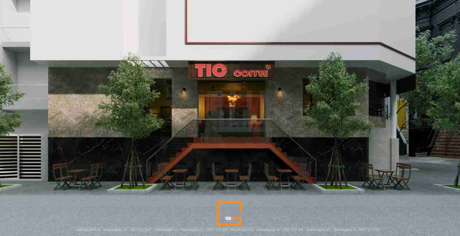 Tic Coffee咖啡馆设计丨越南胡志明市丨KenDesign-6