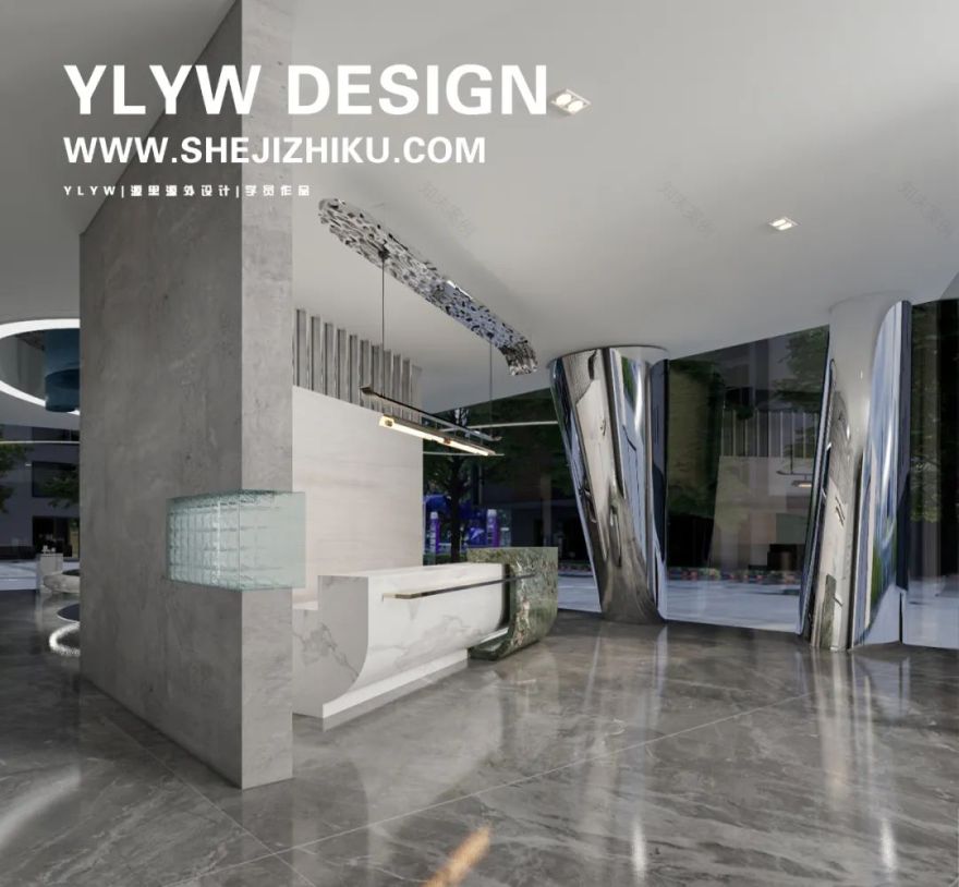 潇湘秋水 · 售楼中心室内设计丨源里源外设计-0