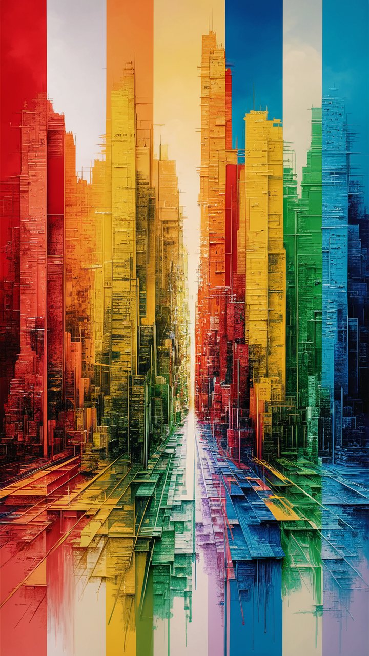 一座城市·色彩人工智能艺术丨Öskar Design Öskar-19