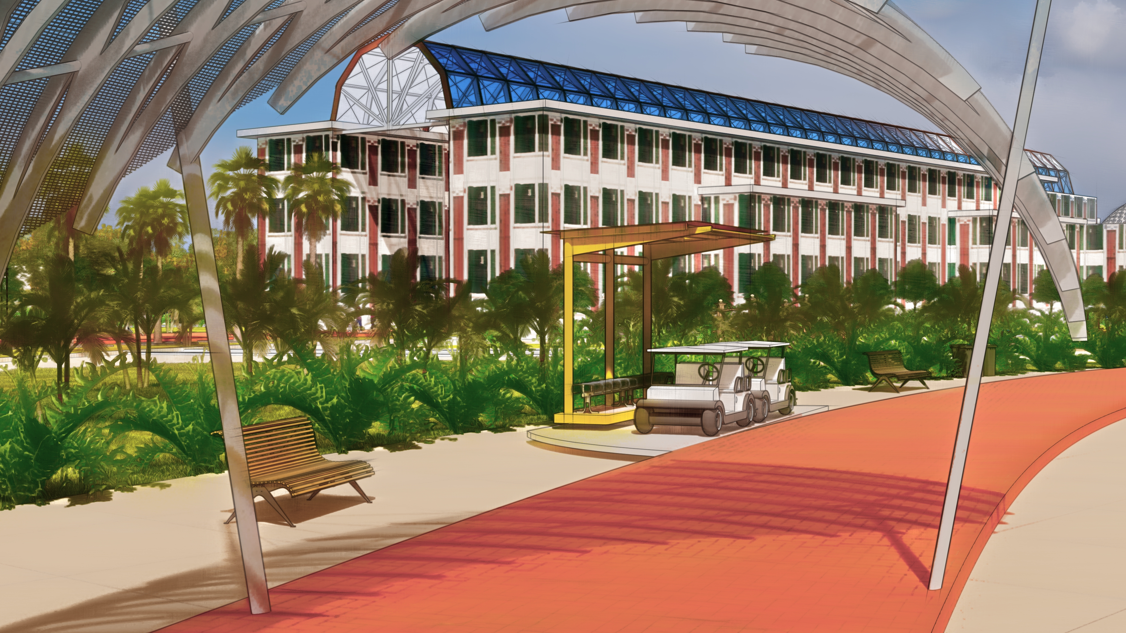 قصر عابدين 地区修复项目丨Ebraheem Mohamed 等-18