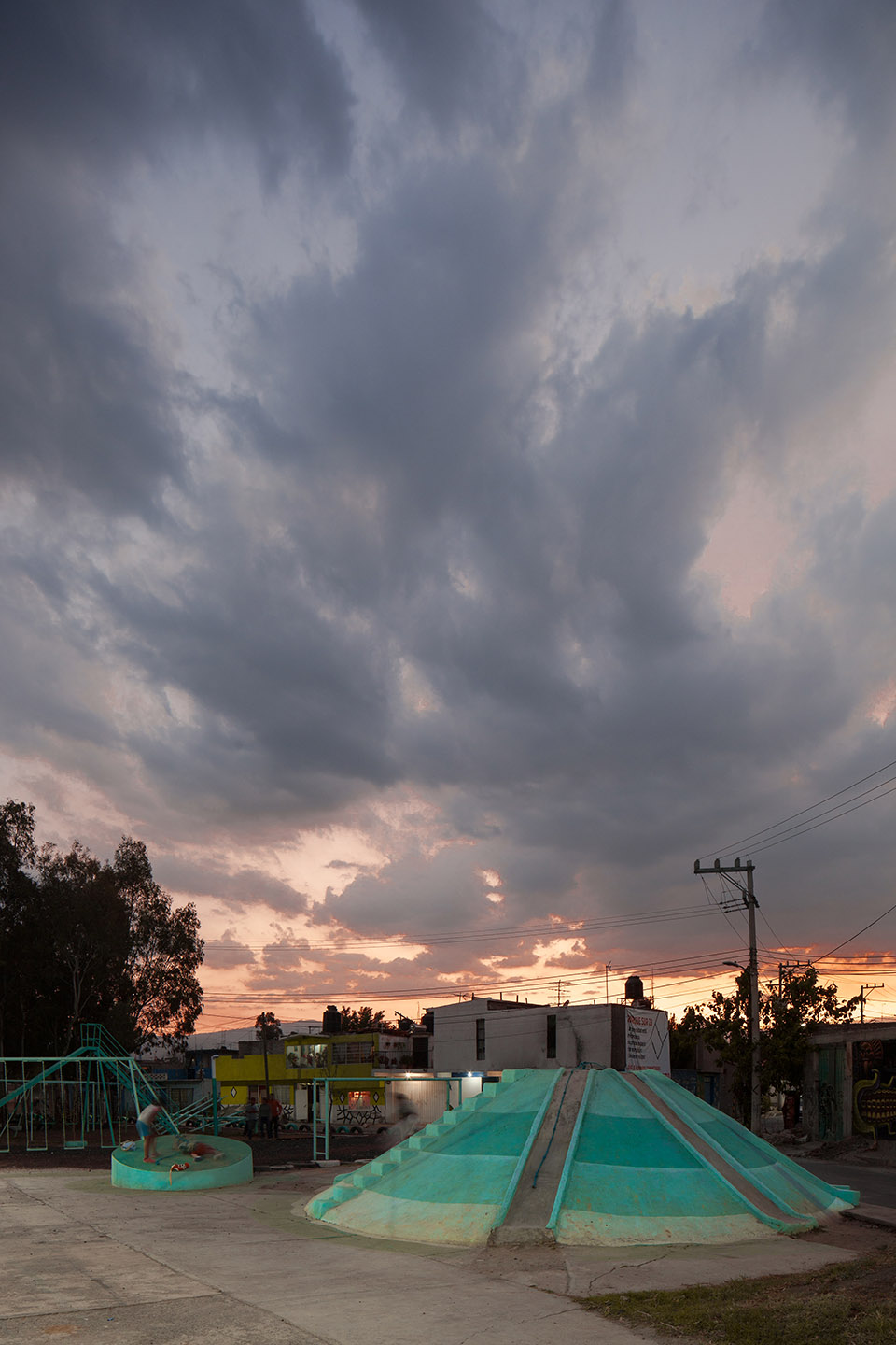 墨西哥 XicoParque Sur 23 社区运动场丨All Arquitectura-24