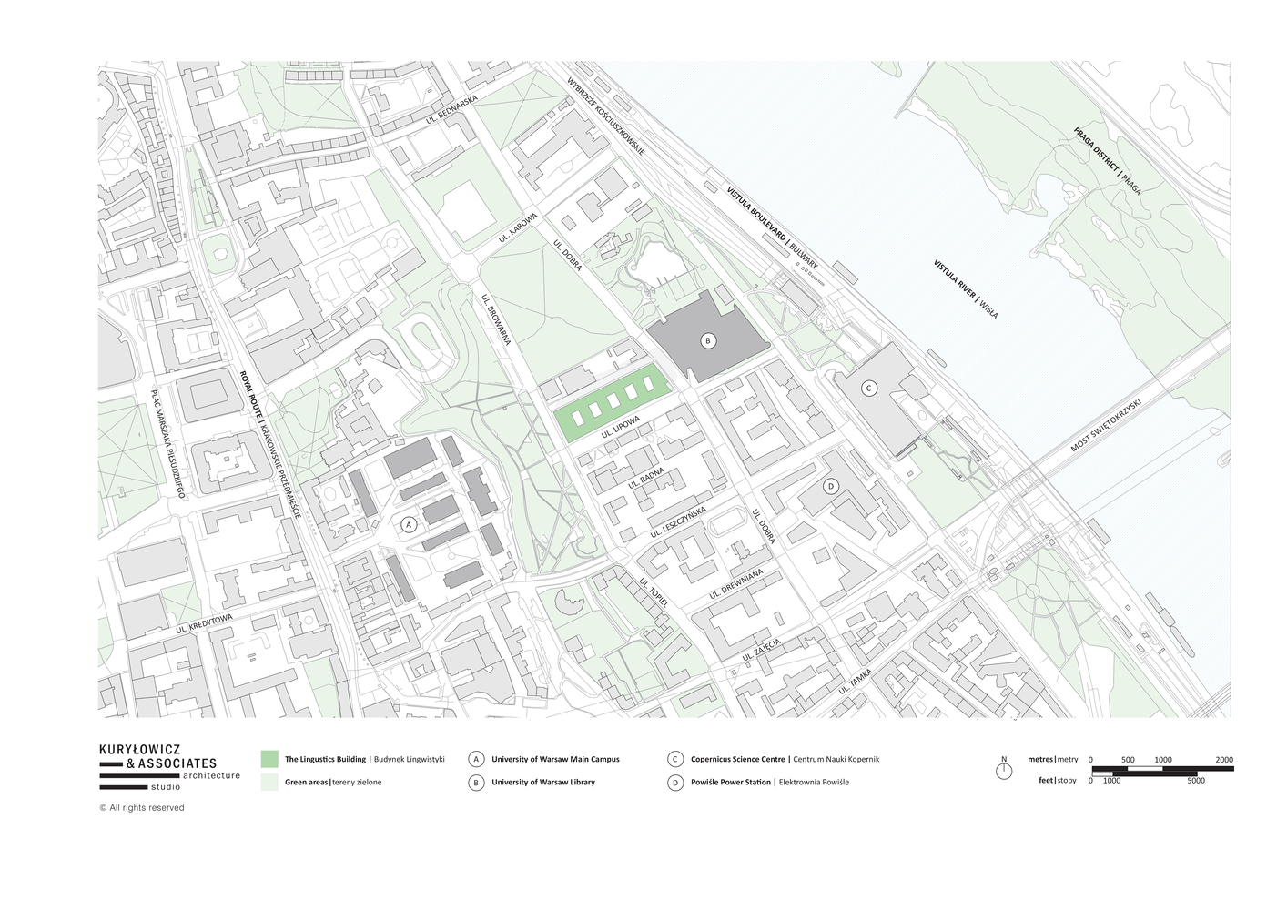 波兰华沙杜布拉 55 号现代语言与应用语言学建筑丨Kuryłowicz & Associates-18