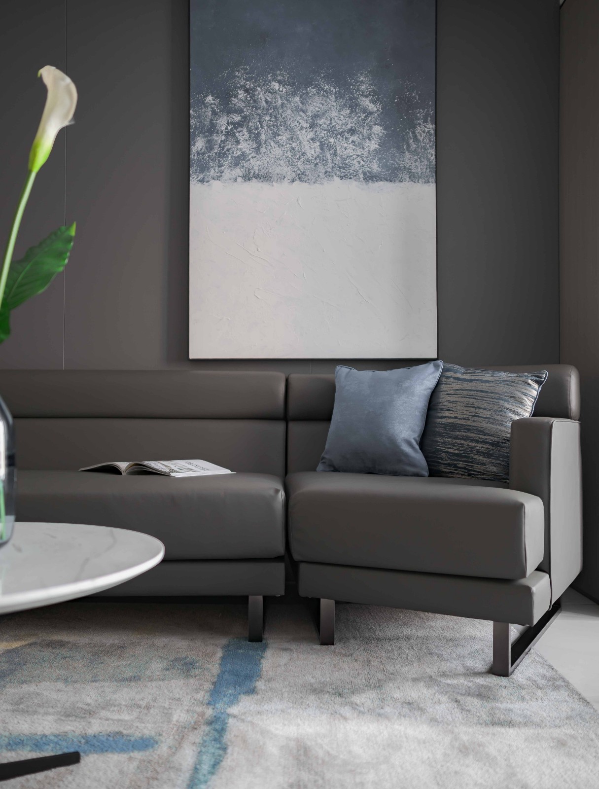 刘树煌设计总监的简约高级灰住宅设计-5