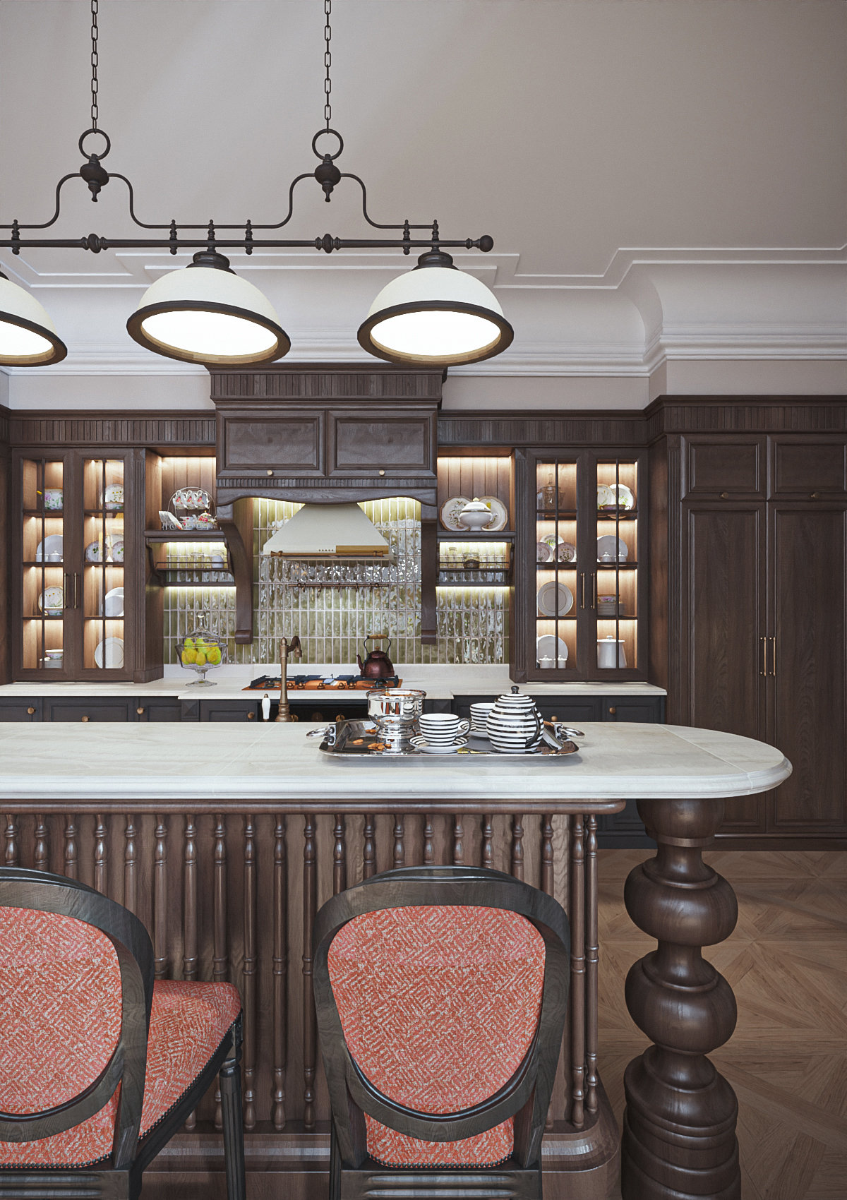 客厅电视别墅丨越南河内丨MAhousing-15