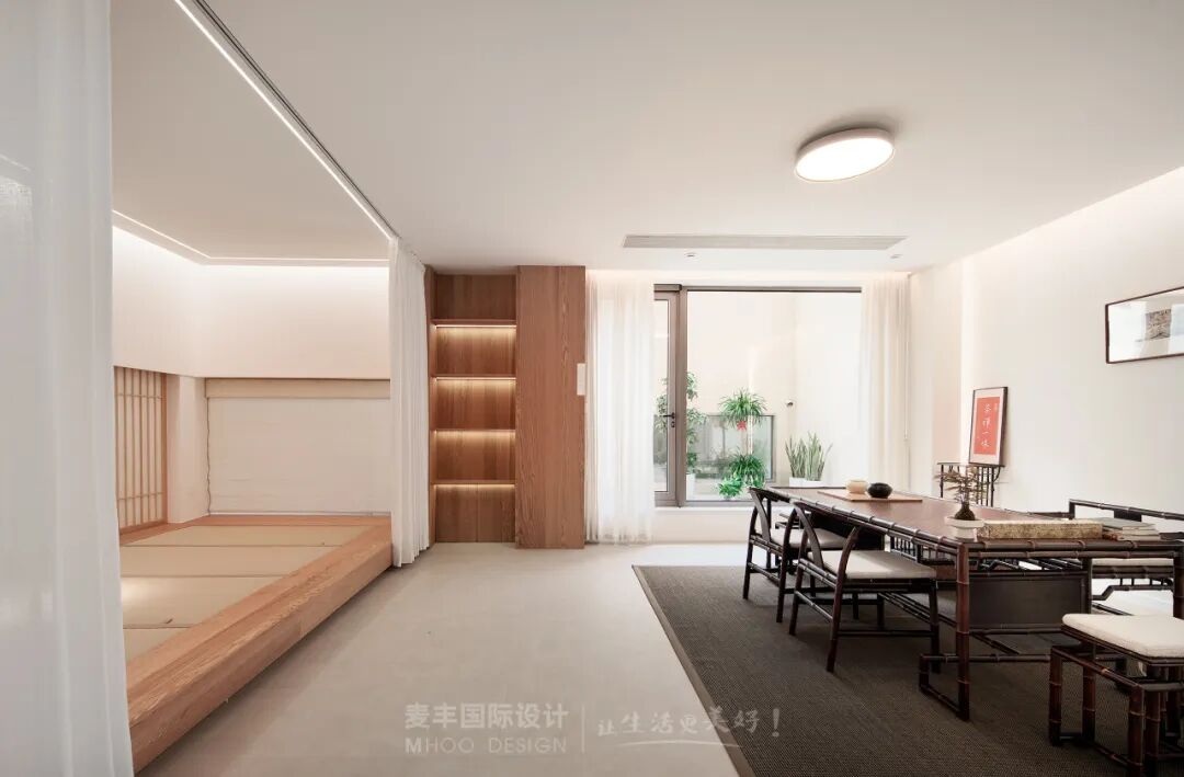 MHOO|新湖菲林500㎡极简风：空境之美，力量的克制-26