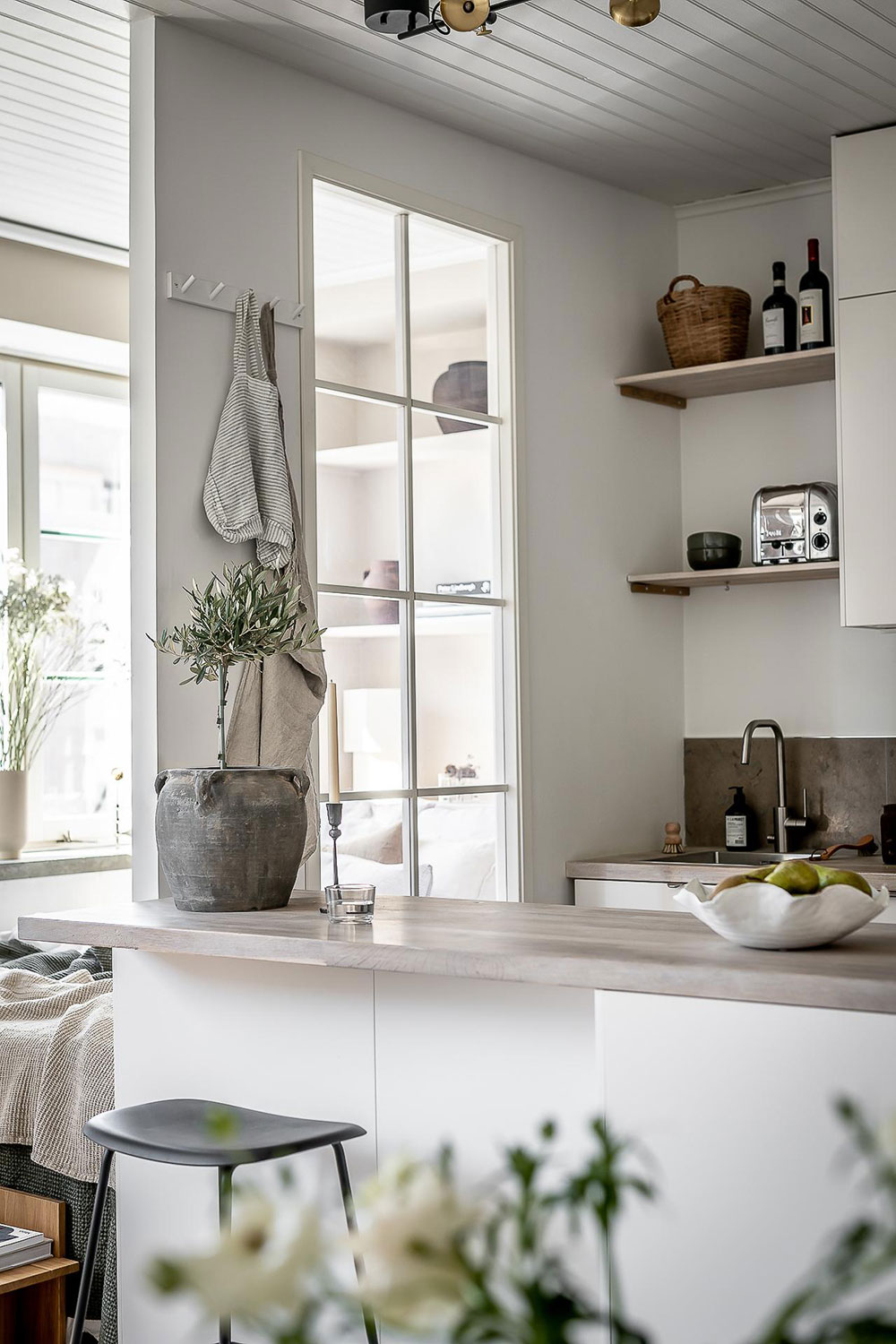 哥德堡 37 平米小公寓的巧妙分区设计-10