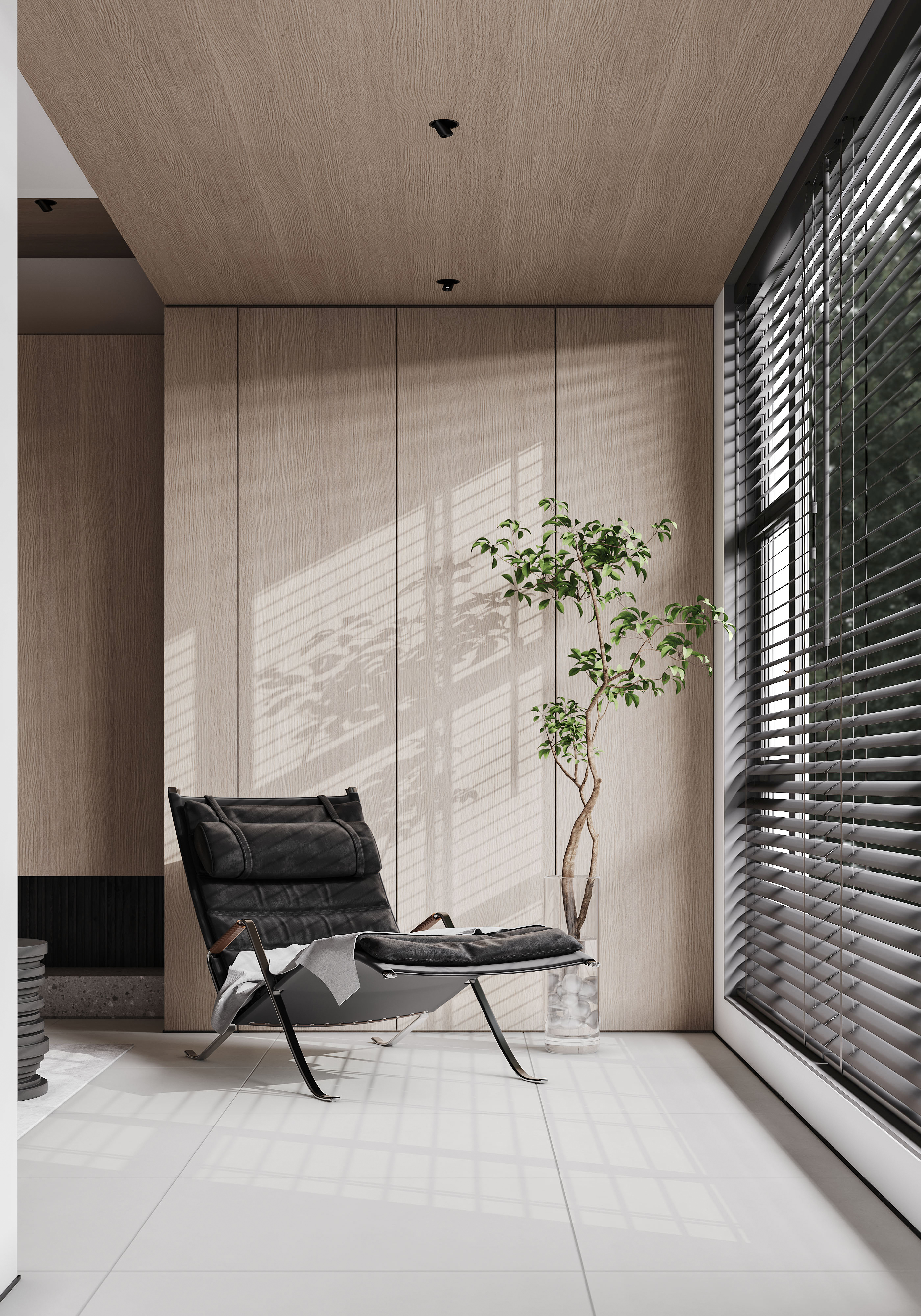 现代简约客餐厅厨房设计丨中国南京丨Merck 默克视觉设计-9