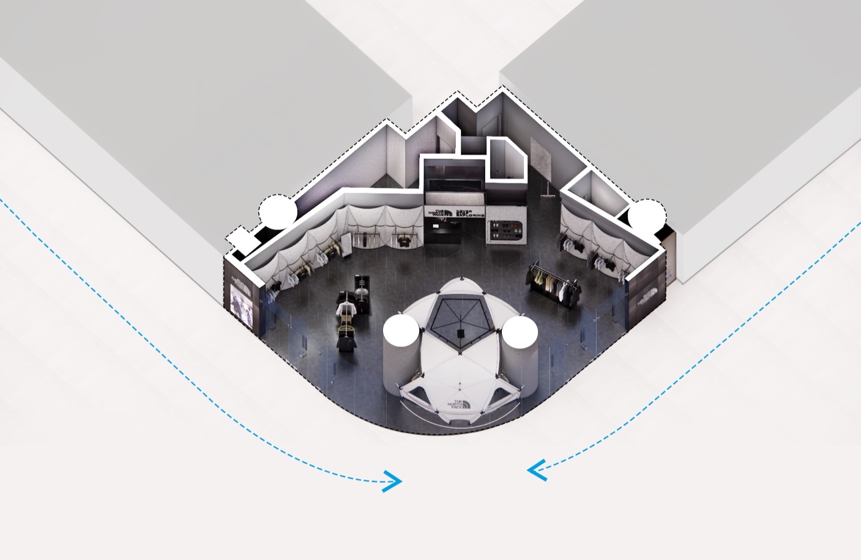 THE NORTH FACE -URBAN EXPLORATION (亚太地区店铺设计) 丨中国广州 丨小大建築設計事務所-13