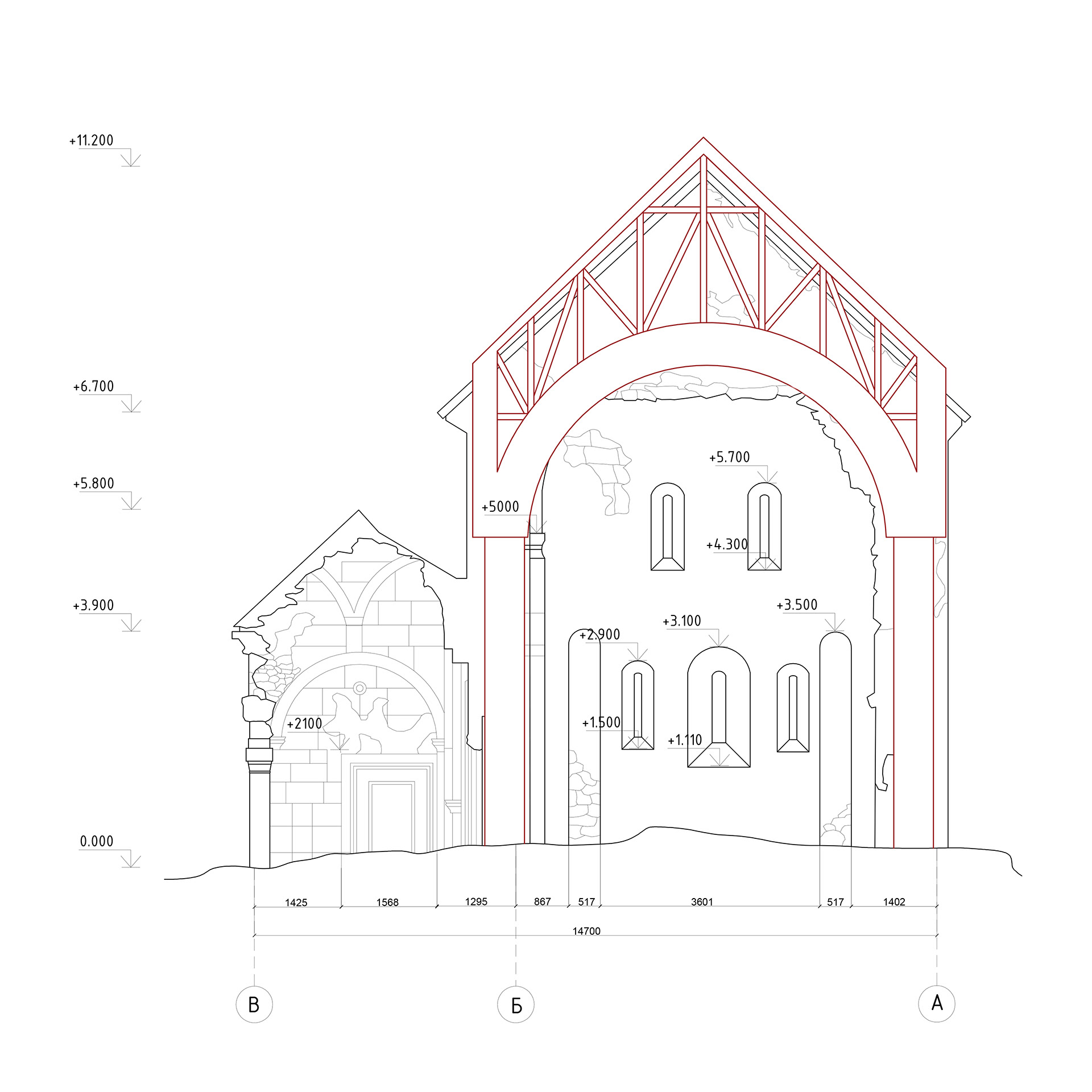Kobayr 修道院修复项目丨亚美尼亚洛里-42