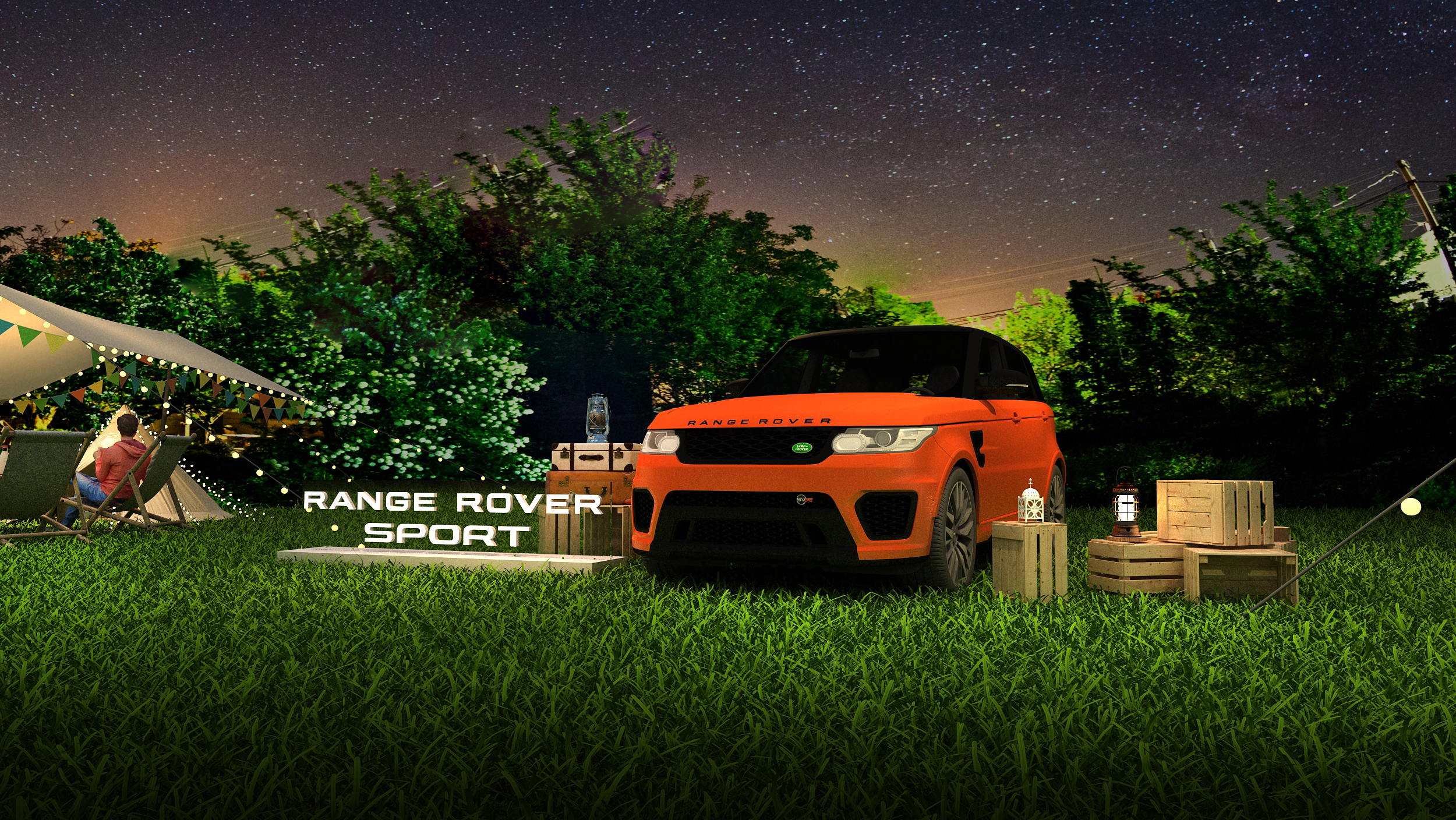 捷豹路虎车友露营-7