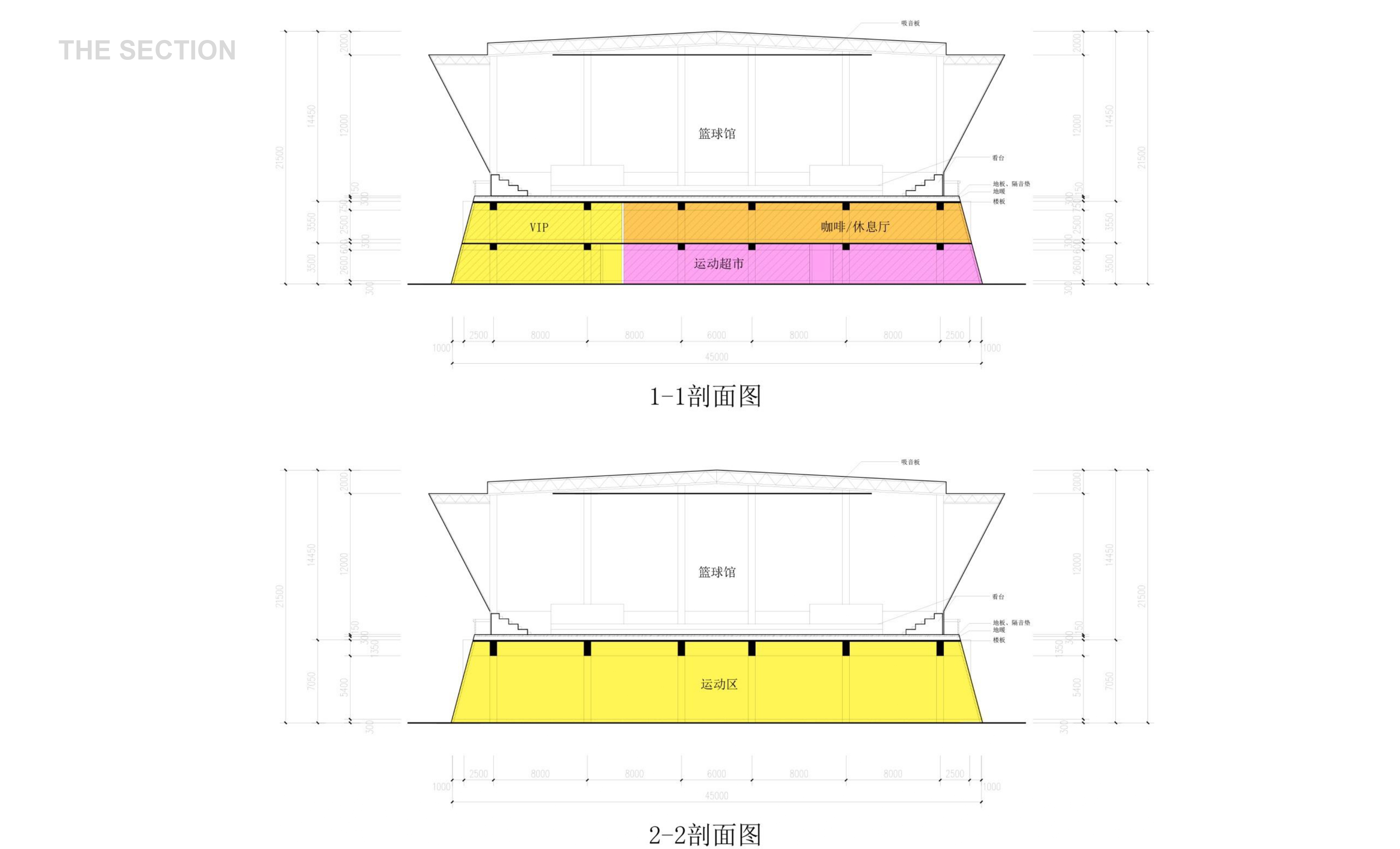 西安思源学院体育馆概念设计丨中国西安丨Lee Xin,Giacomo Liviabella-42