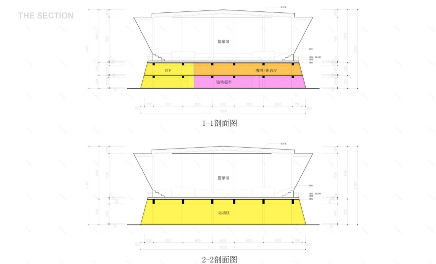 西安思源学院体育馆概念设计丨中国西安丨Lee Xin,Giacomo Liviabella-42