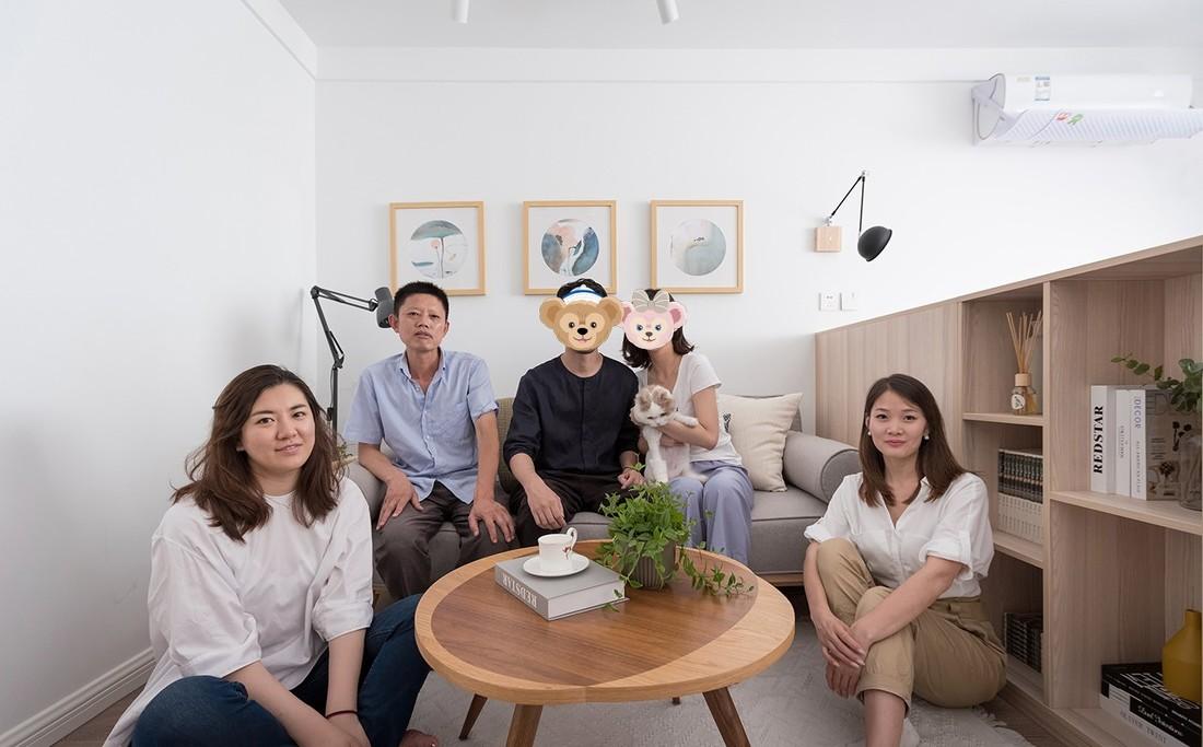 北京 60 平长条老房翻新,打造南北通透日式小家-66