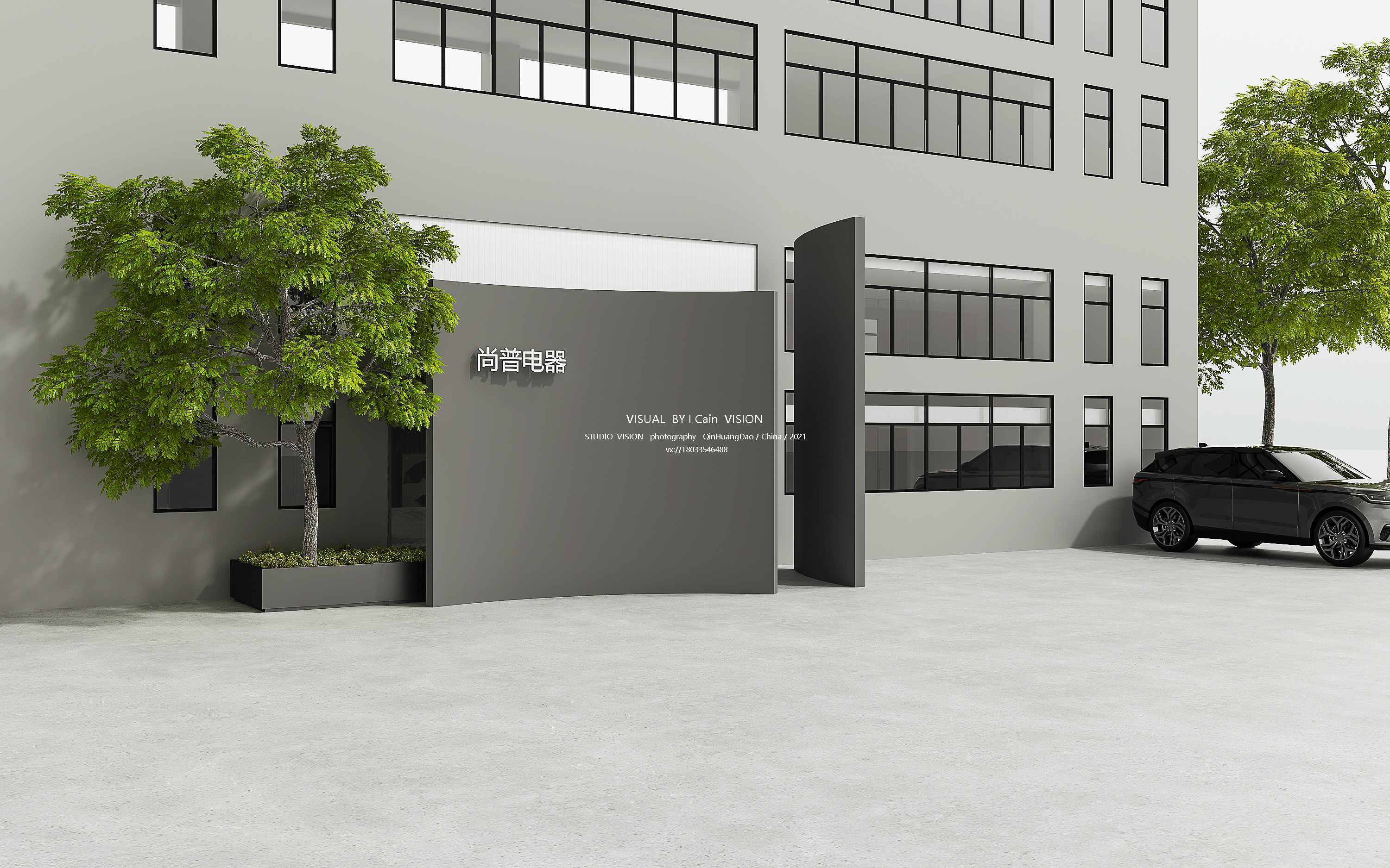 INITIALSTUDIO 商业办公大厅表现丨Cain-10