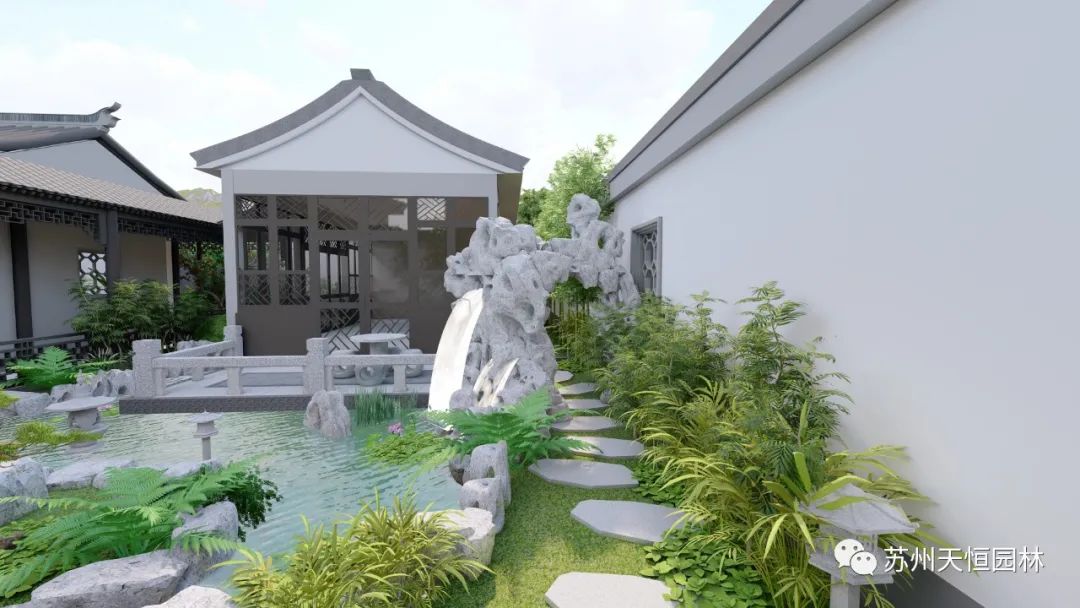 天恒园林｜栖鸾庭-22