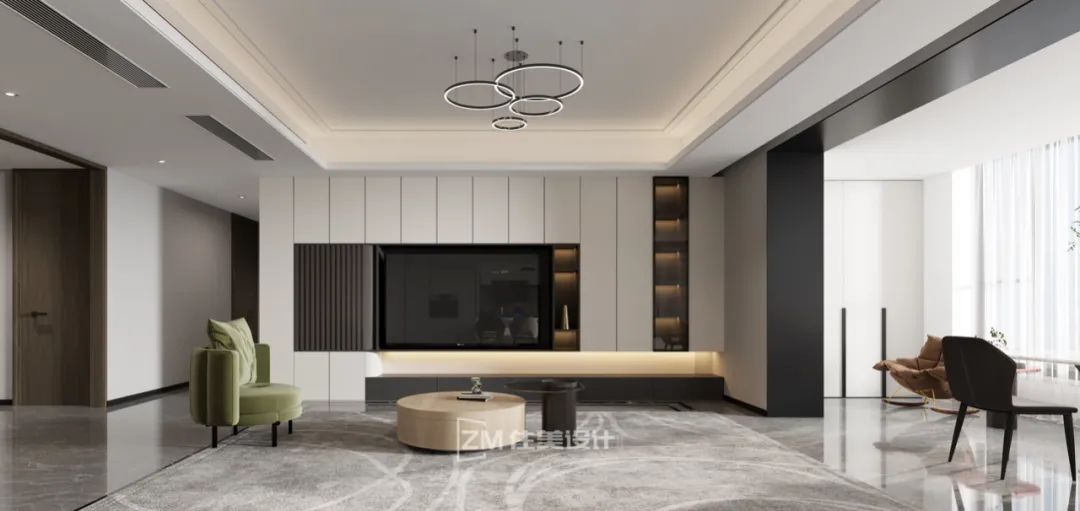 岸芷 · 长沙梅溪湖意式极简精装房改造丨中国长沙丨住美设计-19