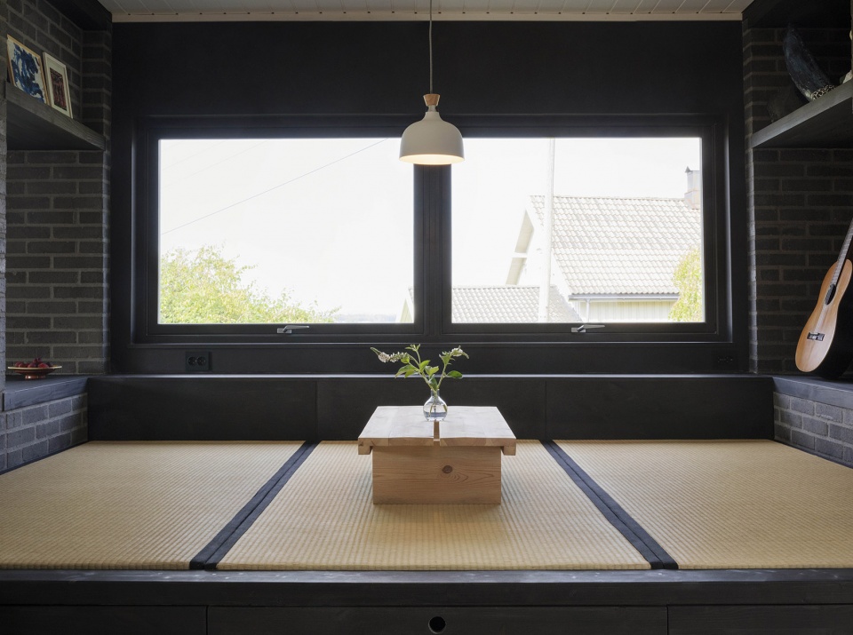 奥斯陆黑色砖墙分离白色房子室内设计丨挪威丨Austigard Arkitektur-23