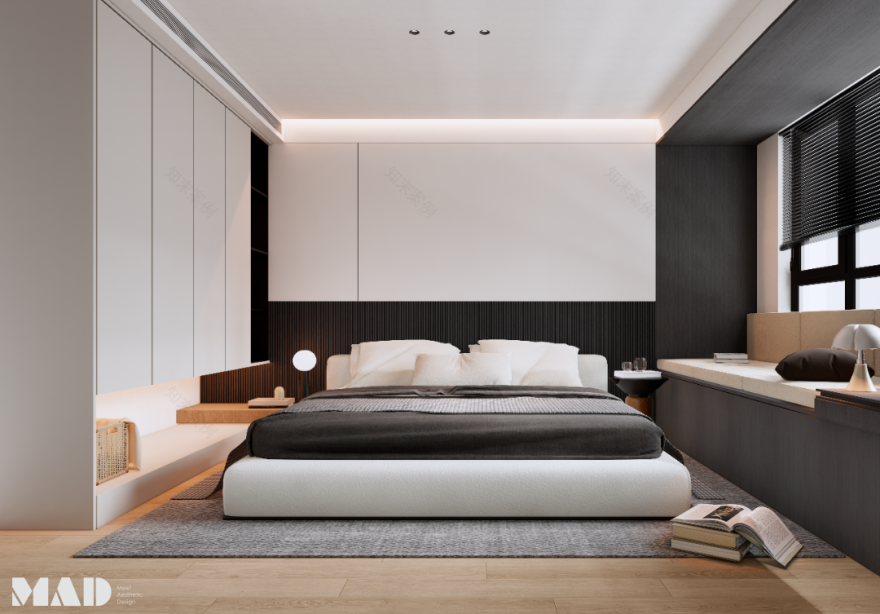 新案|现代酷黑风住宅设计-26