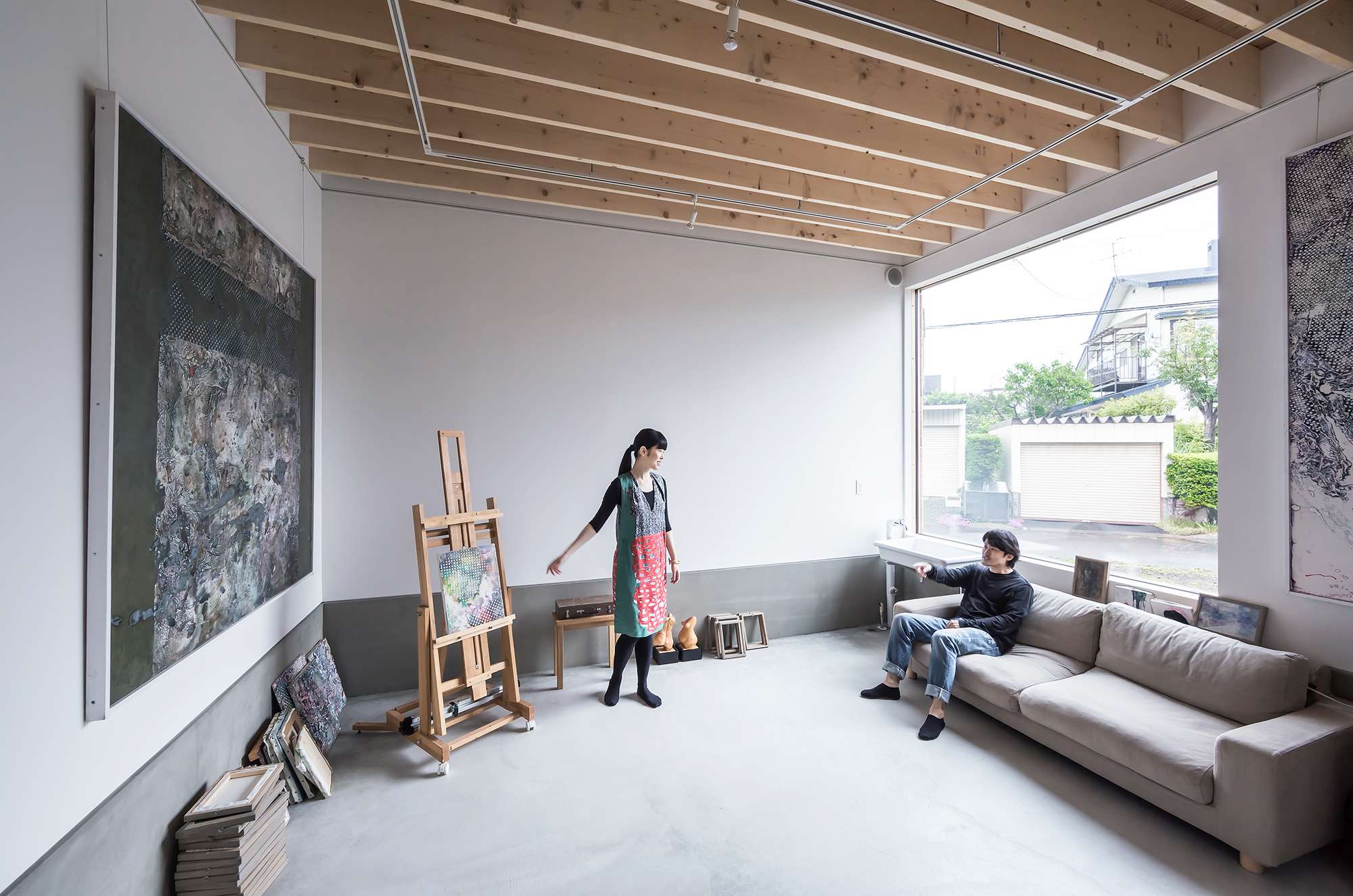 矩形の森,house O,光の矩形丨五十岚淳-1