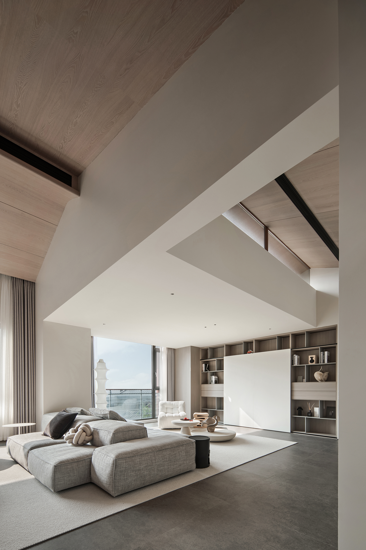 余颢凌新作｜成都麓湖 330㎡ 大平层，书写温润与优雅-18