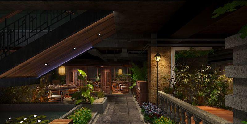 杭州品尚设计打造许昌群英会餐厅-15