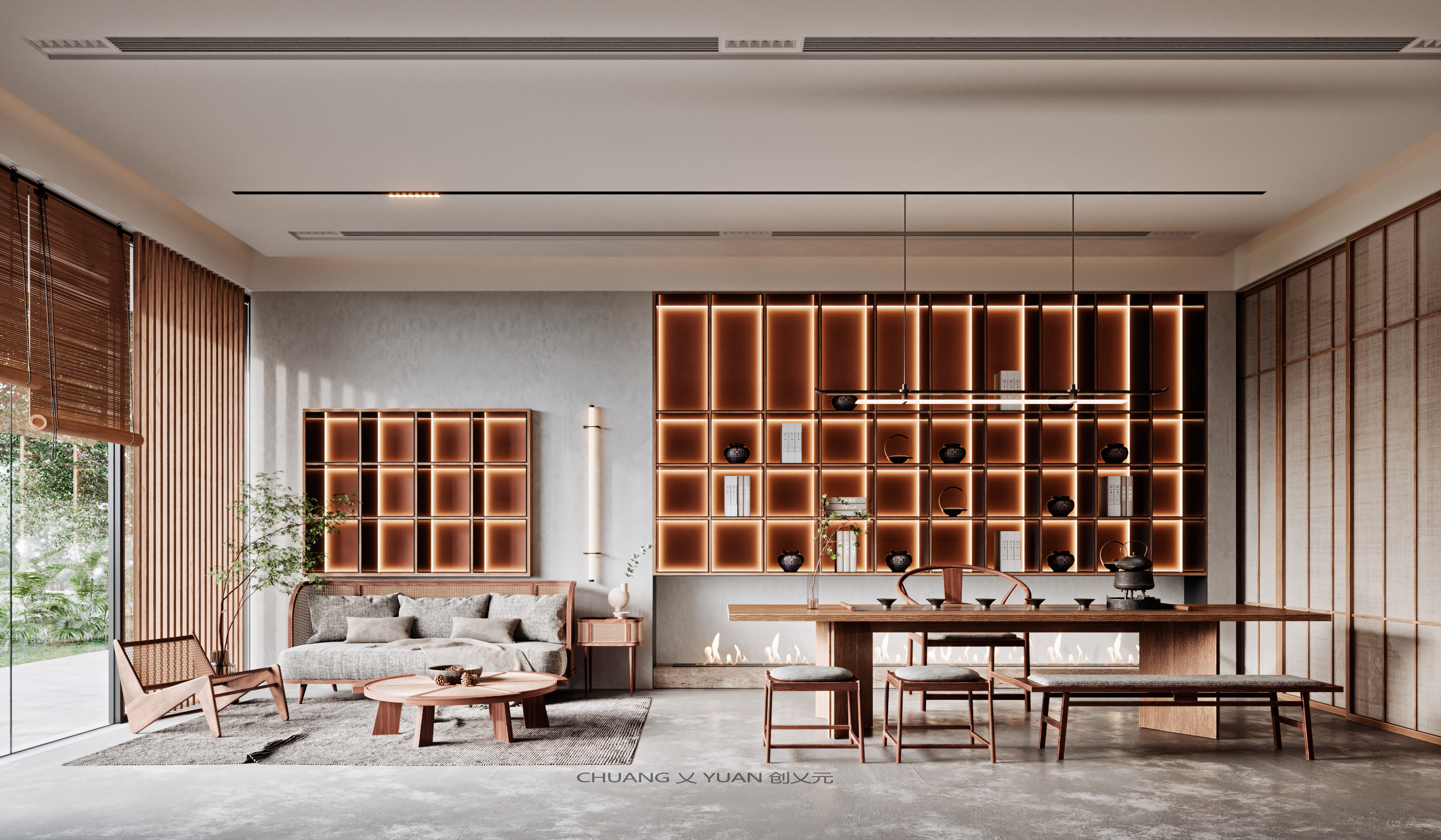 融合三地风格的新中式工装设计-7