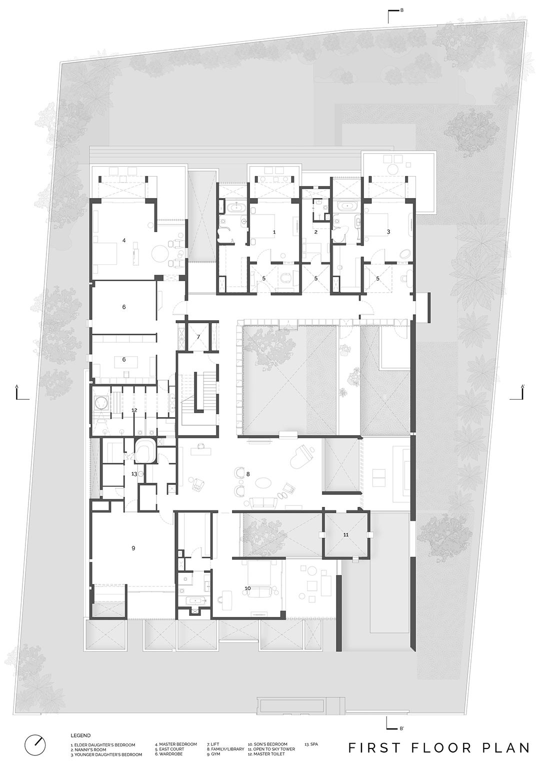 迪拜豪华住宅 House of Courtyards丨阿联酋迪拜丨Studio VDGA-86