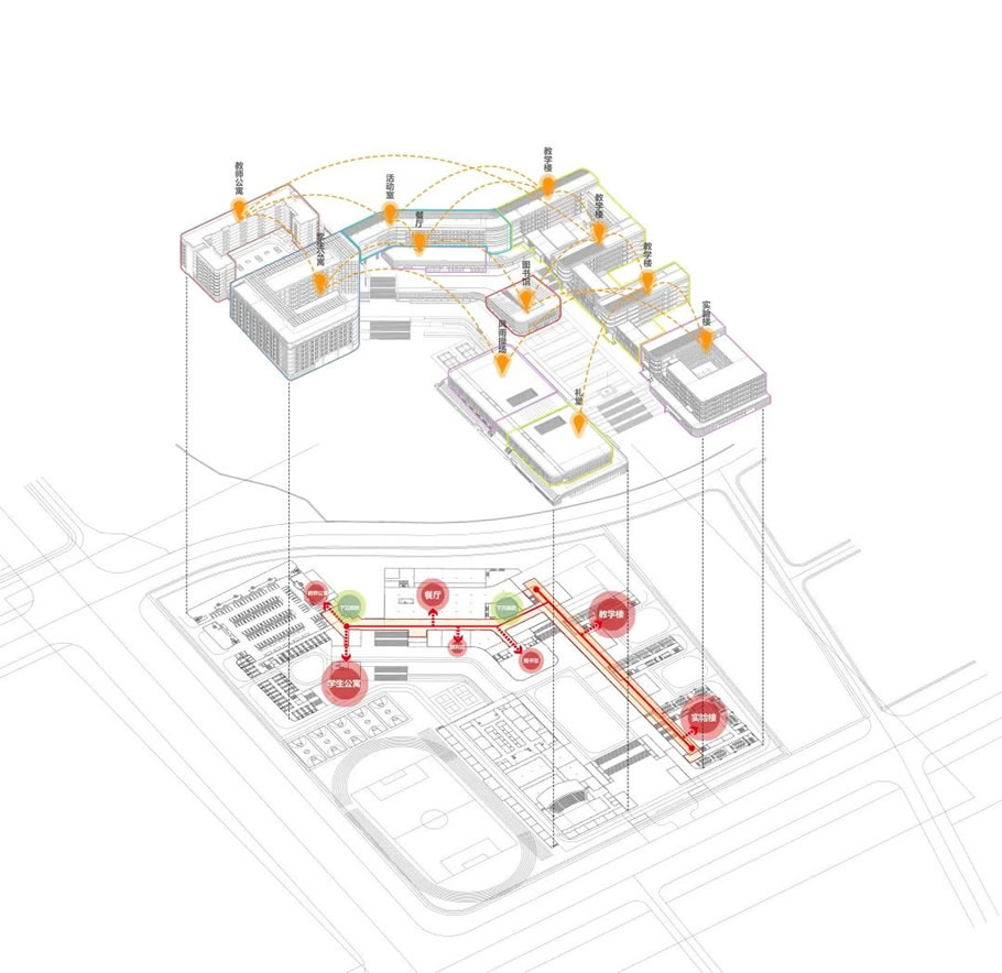 济南历城二中彩石校区丨中国济南丨同圆设计集团股份有限公司立强(建筑)工作室-37