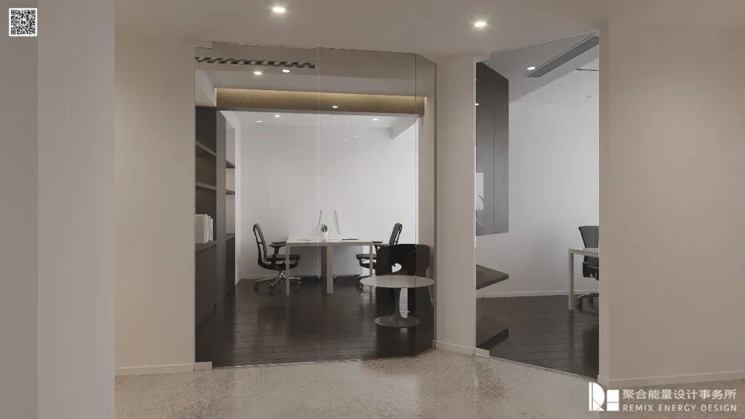浙江丽水金融办公空间 | 动静明暗的和谐分割-2