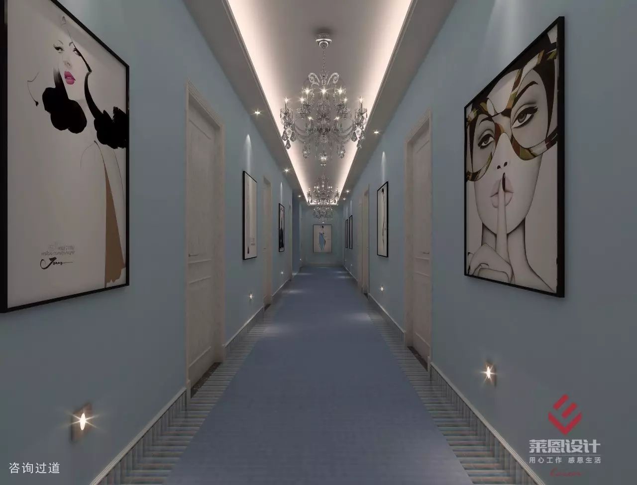 上海医疗美容整形会所 | 简欧风打造典雅高贵空间-41