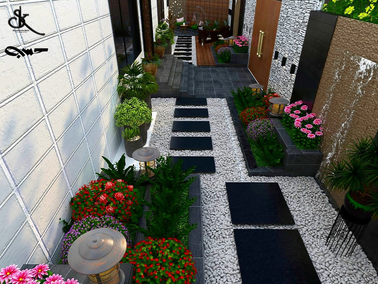 Private Villa Landscape KSA-13