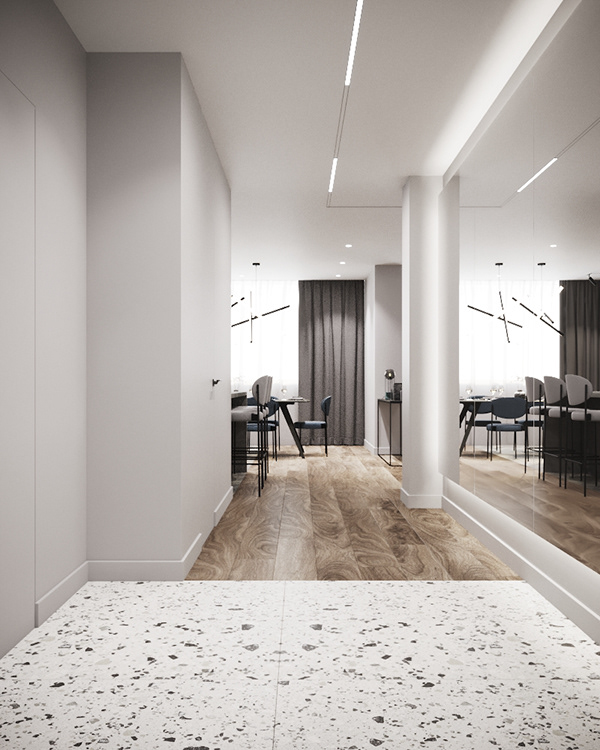 萨马拉市中心120平三口之家公寓设计丨俄罗斯萨马拉丨维多利亚·叶罗希娜-30