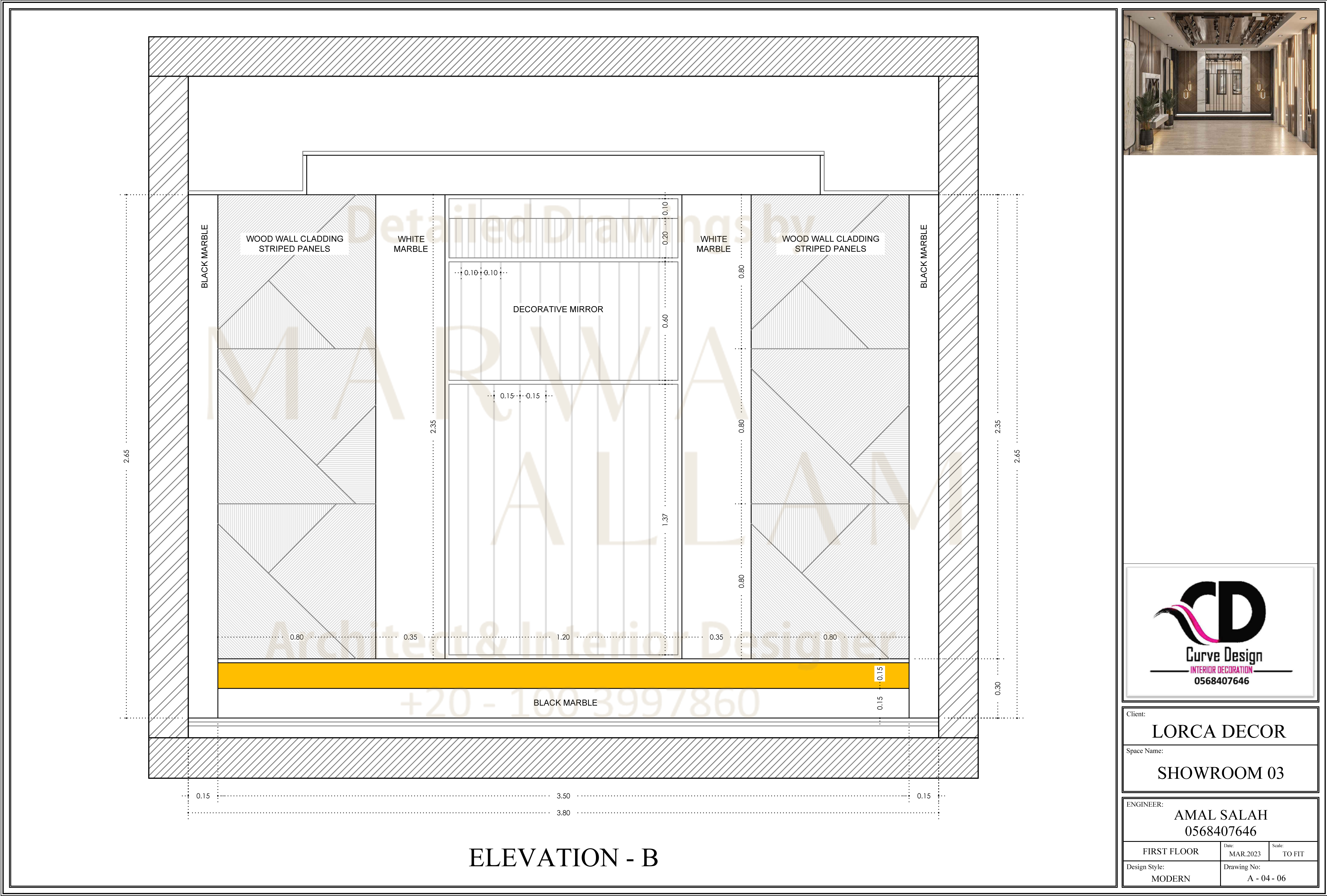 SHOWROOM 03 详细图纸丨阿联酋-8