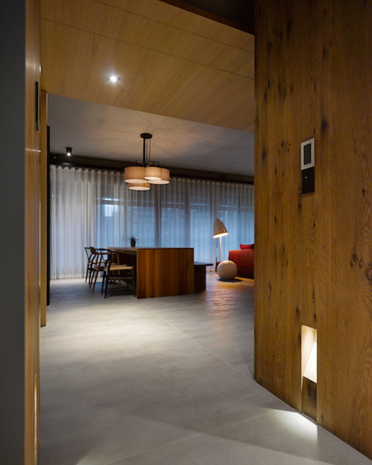 台北230m²一分三住宅设计-30