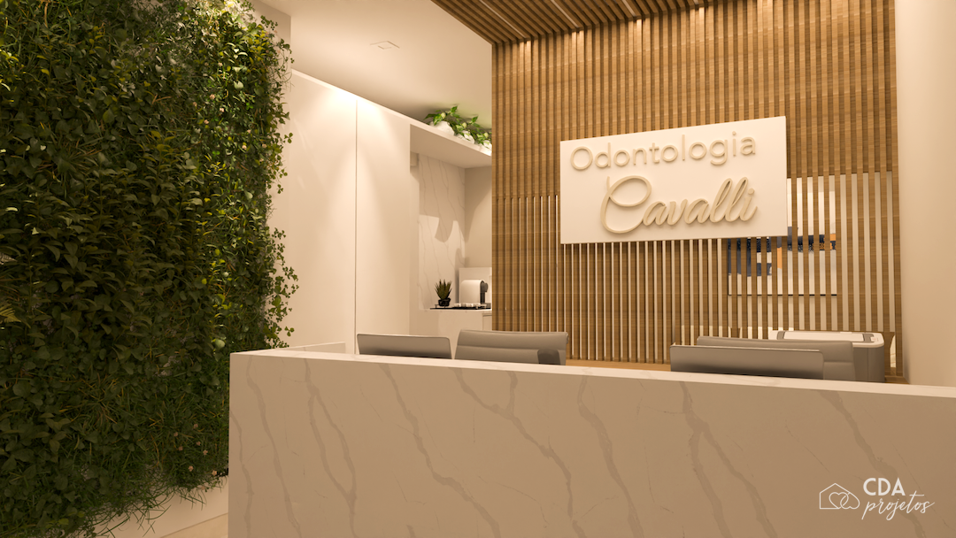 Consultório odontológico moderno e acolhedor | CDA Projetos - Casa das Amigas-0