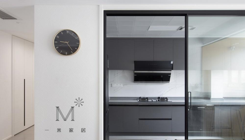 平层丨【一米家居】纯净苍穹，简而纯粹の家-18