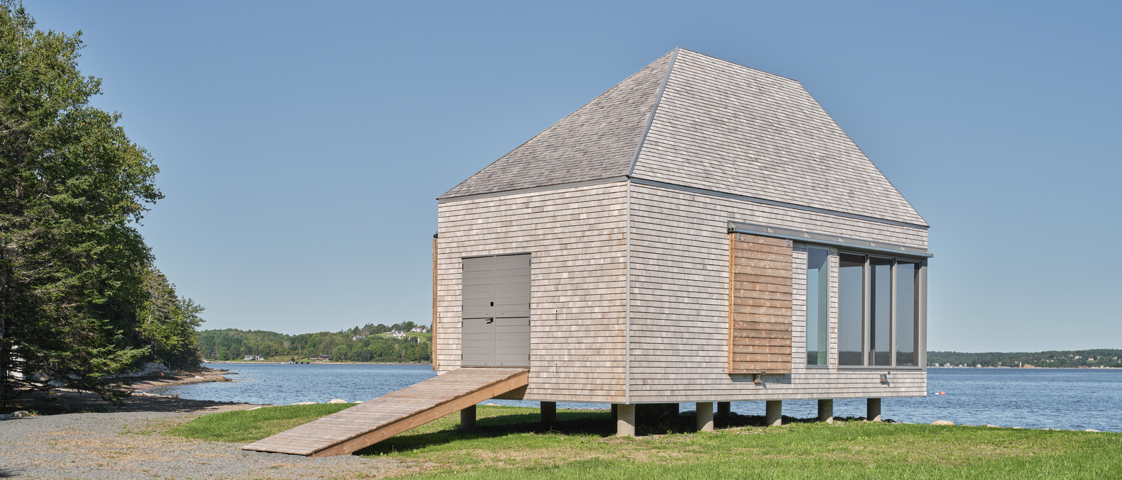 海畔禅意小屋丨加拿大丨Abbott Brown Architects-13