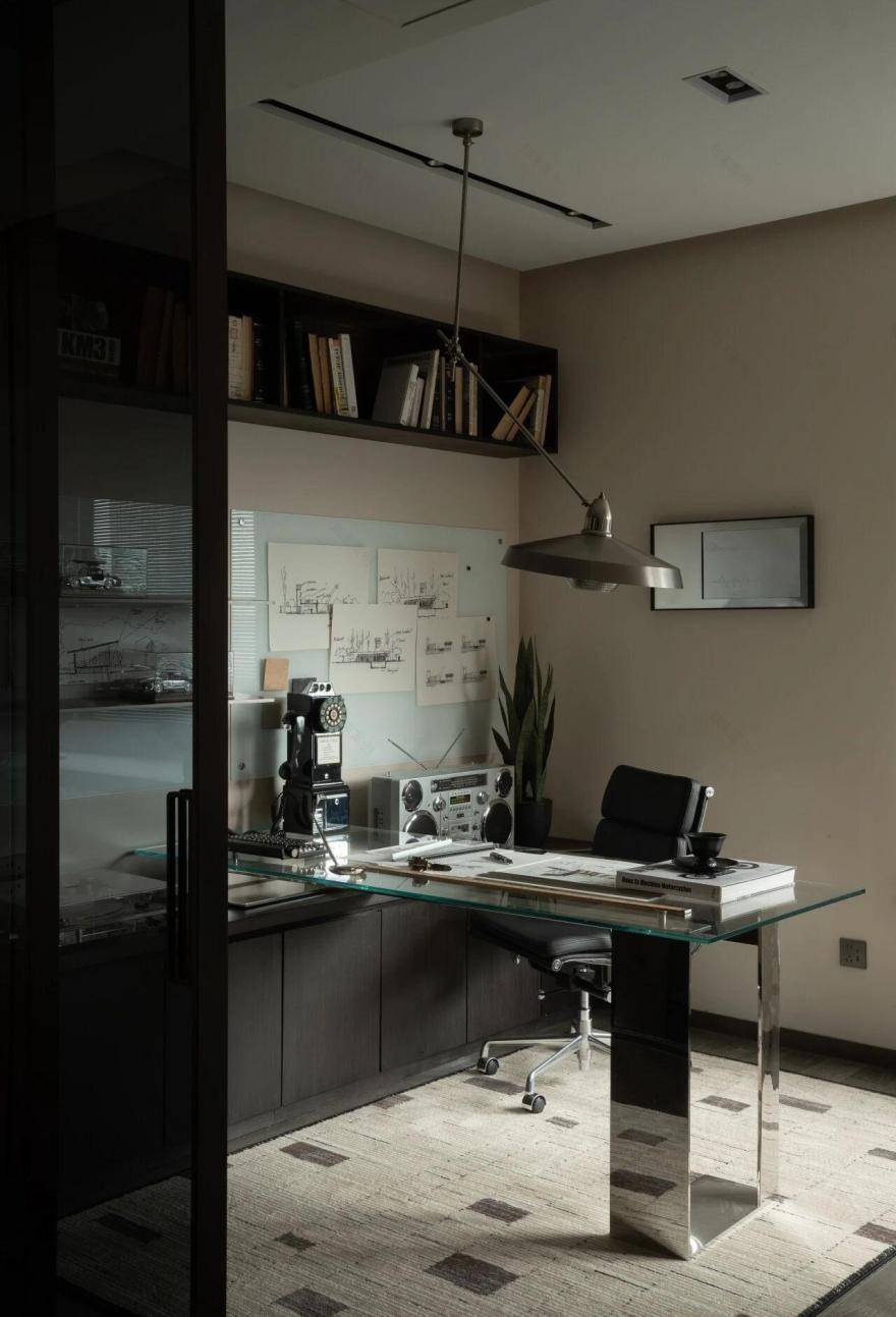 成都麓湖沄洲组团B户型193㎡样板间丨中国成都丨SaltSet所特设计-8