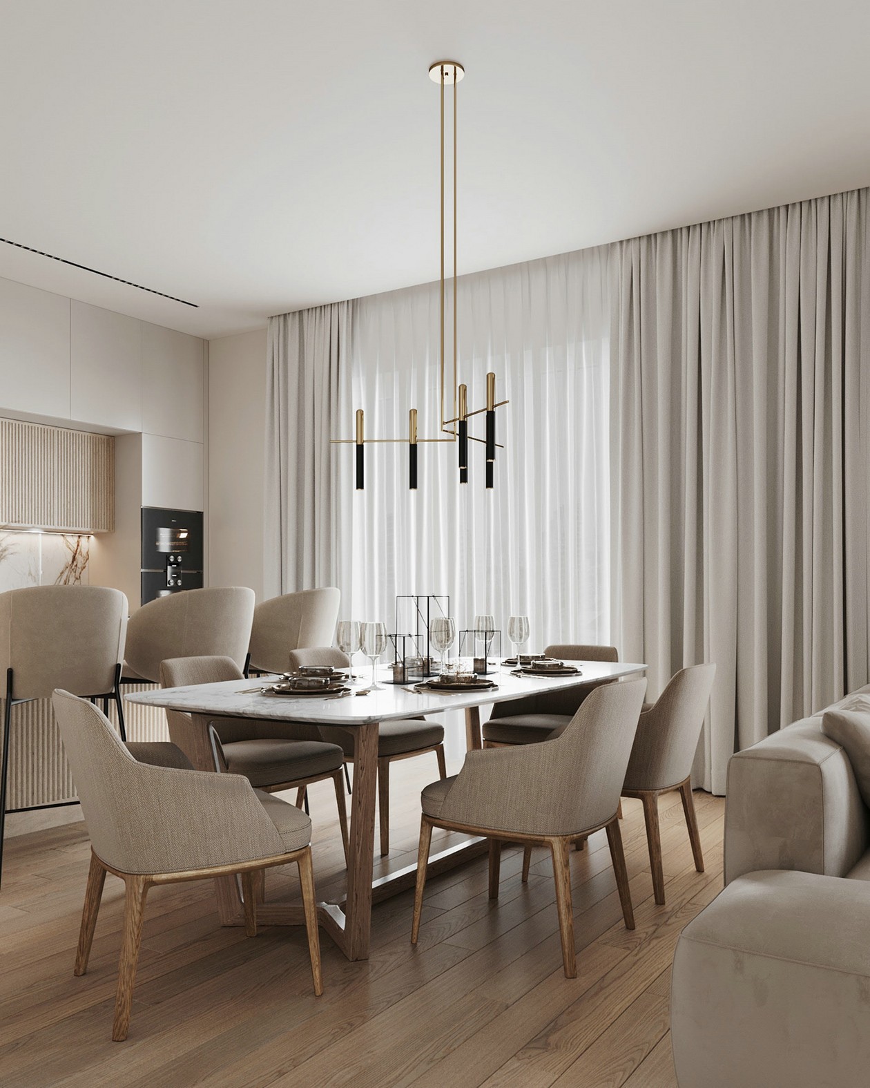 俄罗斯 130㎡住宅设计-5