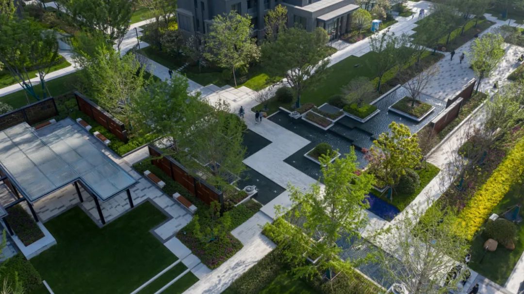   迈丘设计丨郑州永威城书香庭大区 景观设计 丨中国郑州-43