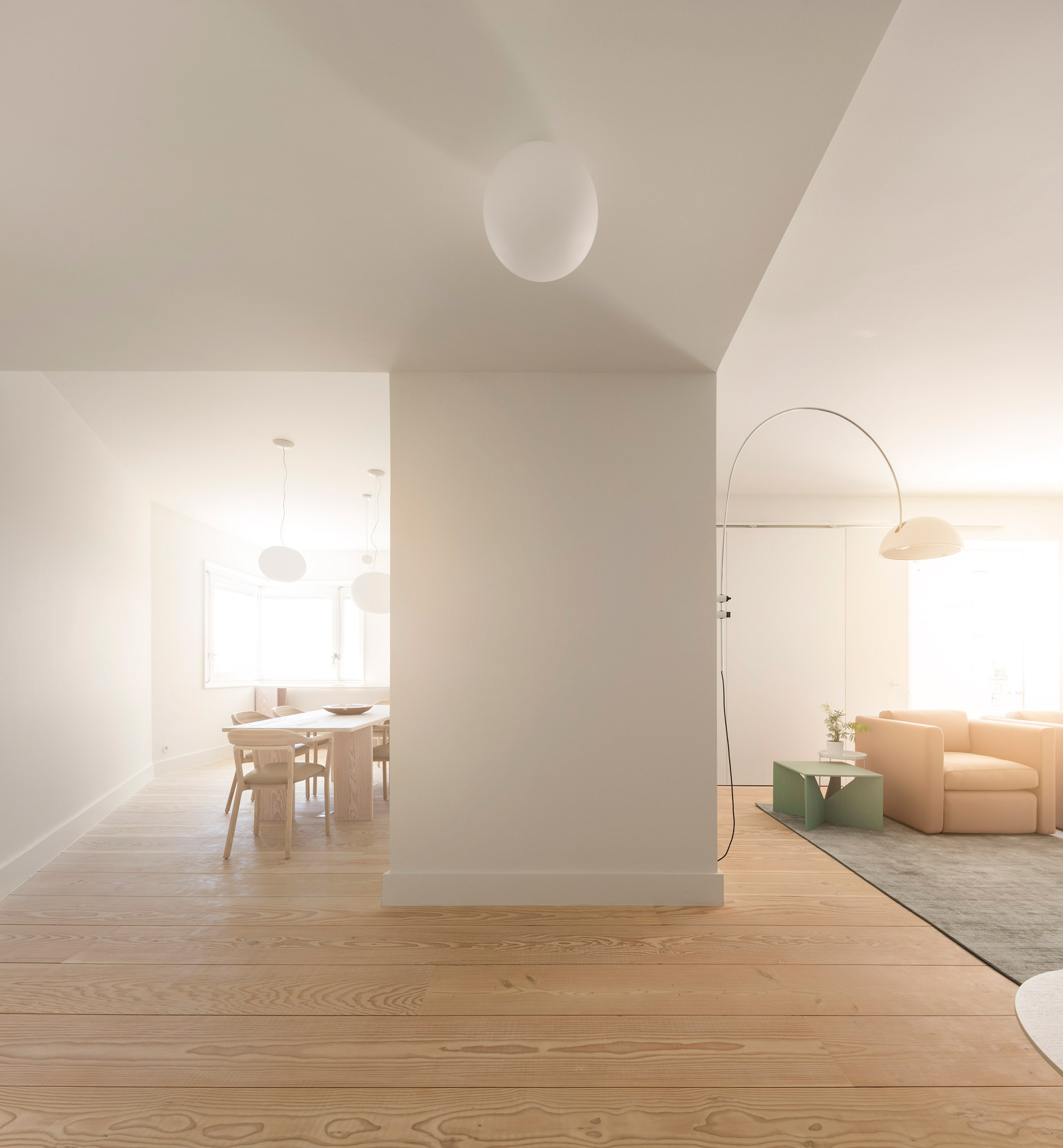 Rar Studio renovates an apartment in Álvaro Siza's Terraços de Bragança-8