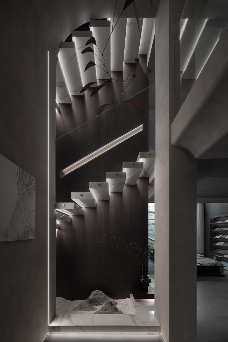 杭州 600㎡ 光之合院,家的对话诗丨中国杭州丨袁杰设计事务所-122