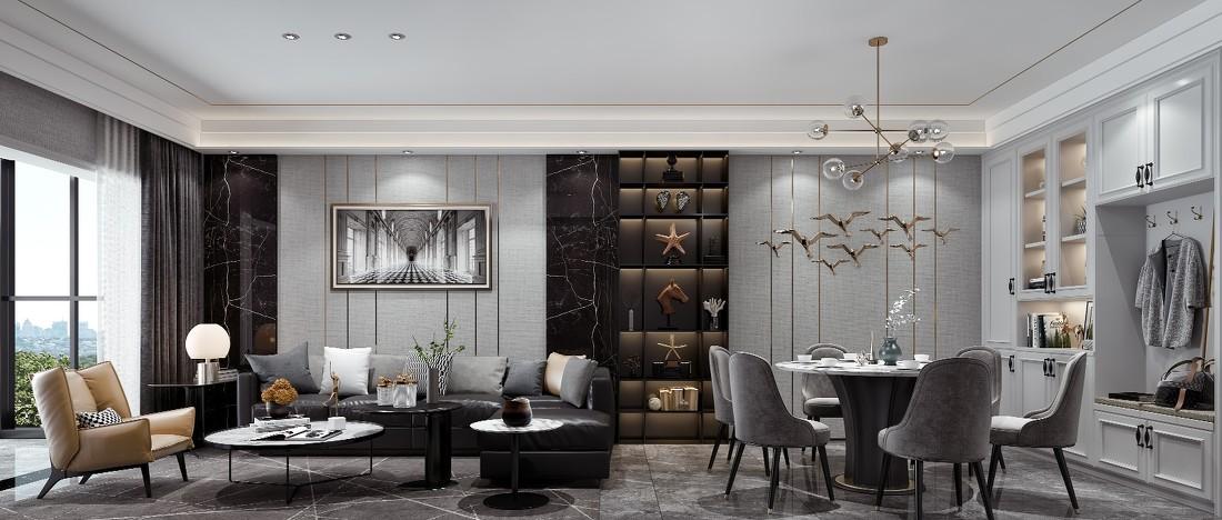 
新建城楼盘B户型样板房 -7